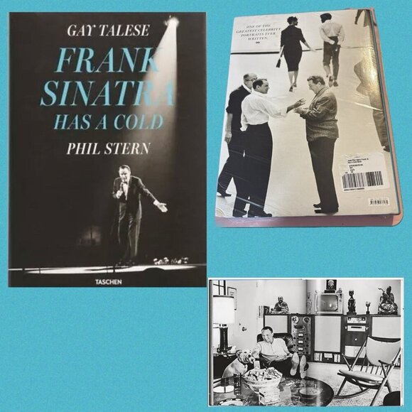 Frank Sinatra Has A Cold By Gay Talese Photographer Phil Stern Hardcover Book - Picture 1 of 6